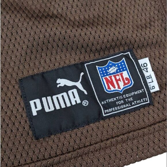 Cleveland Browns Team Issued Blank Jersey Puma Authentic NFL Football - Picture 4 of 8